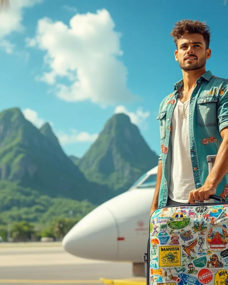 Inoxtag s'envole vers la Martinique pour une nouvelle aventure