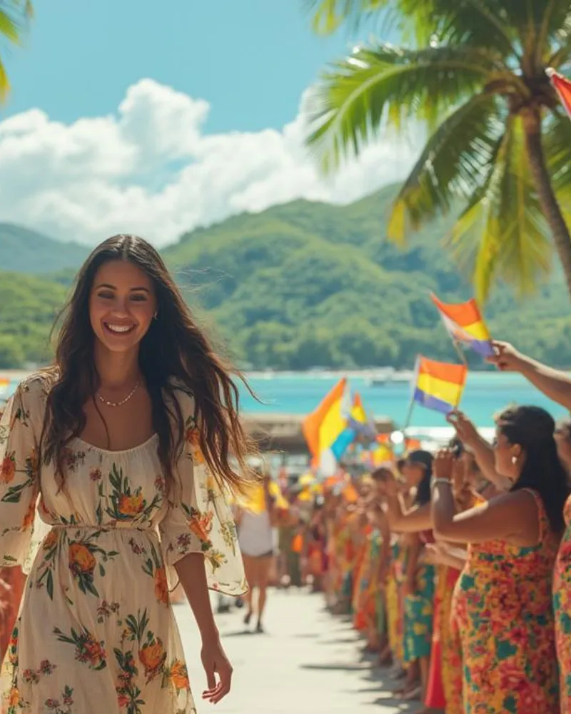 Mélanie De Jesus Dos Santos fait son retour en Martinique un an après les JO 2024