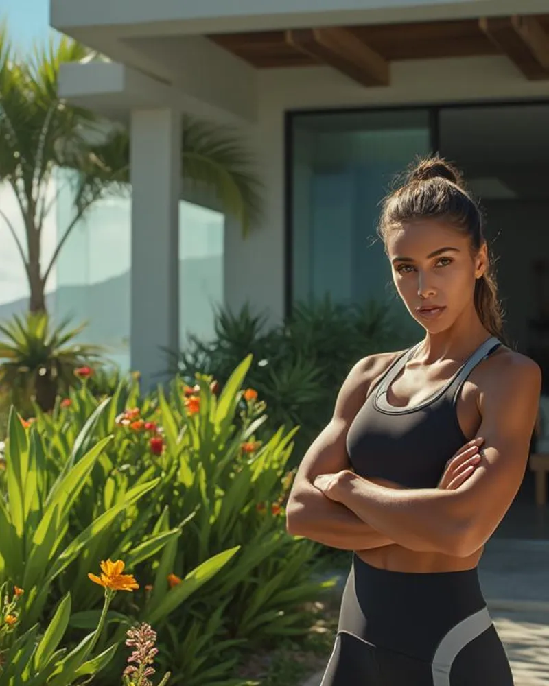 Mélanie de Jesus dos Santos annonce son retour à la salle de sport en Martinique