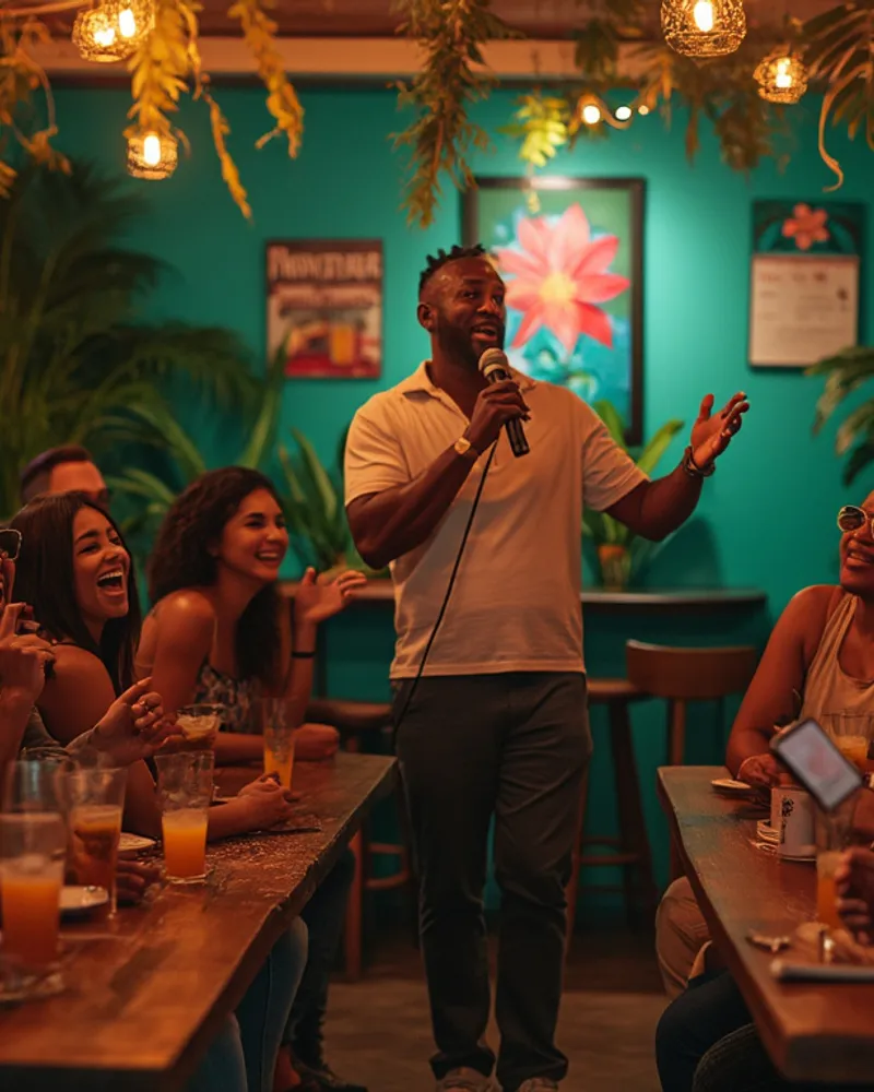 Retrouvez-nous tous les vendredis pour des soirées de rires au Martinique Comedy Club!